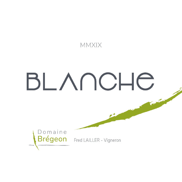 Domaine Brégeon "Blanche" Blanc Vin de France 2020 750ml X 6 Orignal Box