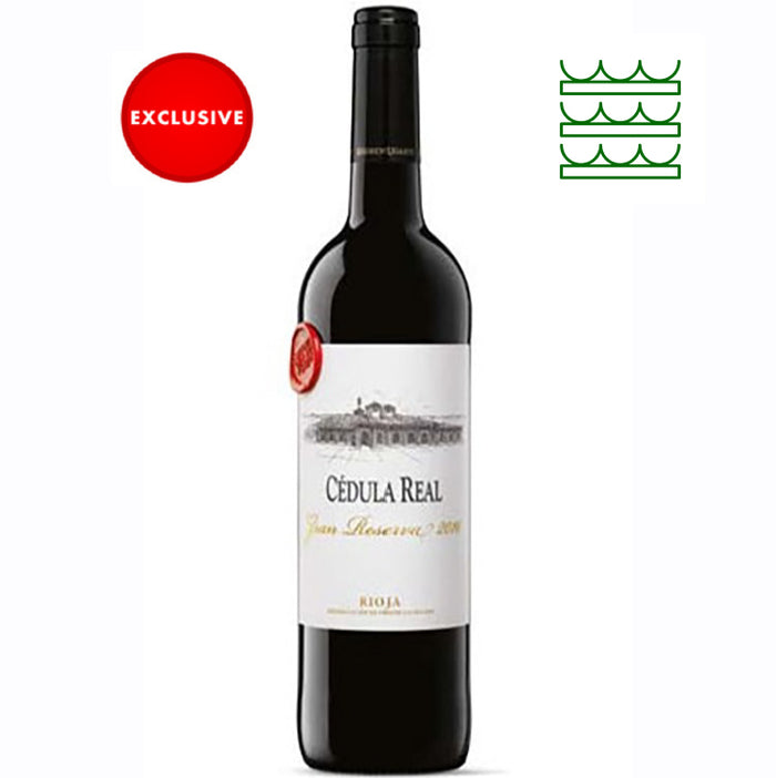 CEDULA REAL GRAN RESERVA 2012