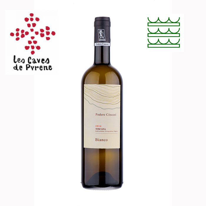 Podere Concori Bianco Toscana IGT 2021 750ml X 6 Orignal Box