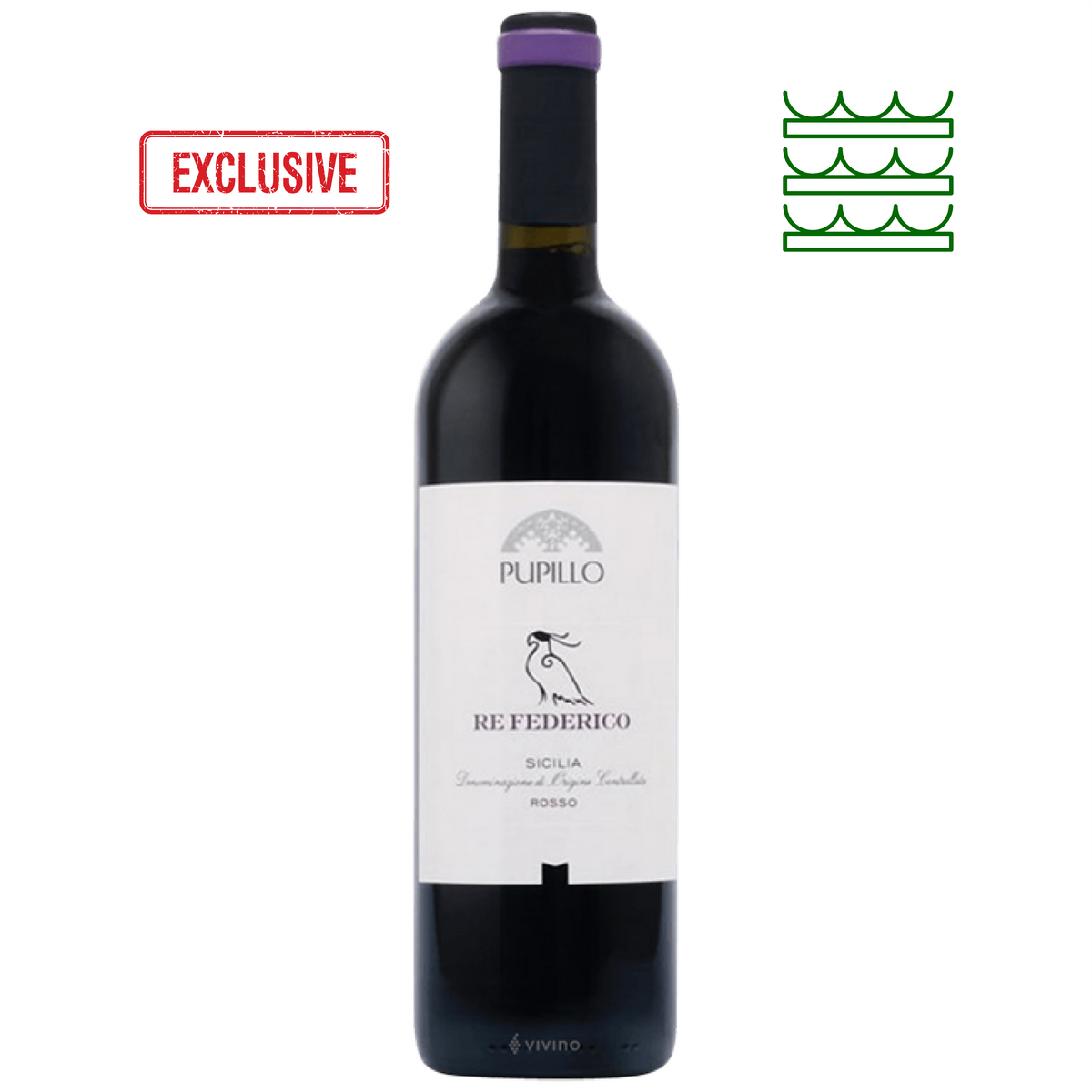 Pupillo Re Federico Sicilia Rosso Nero d'Avola 2018