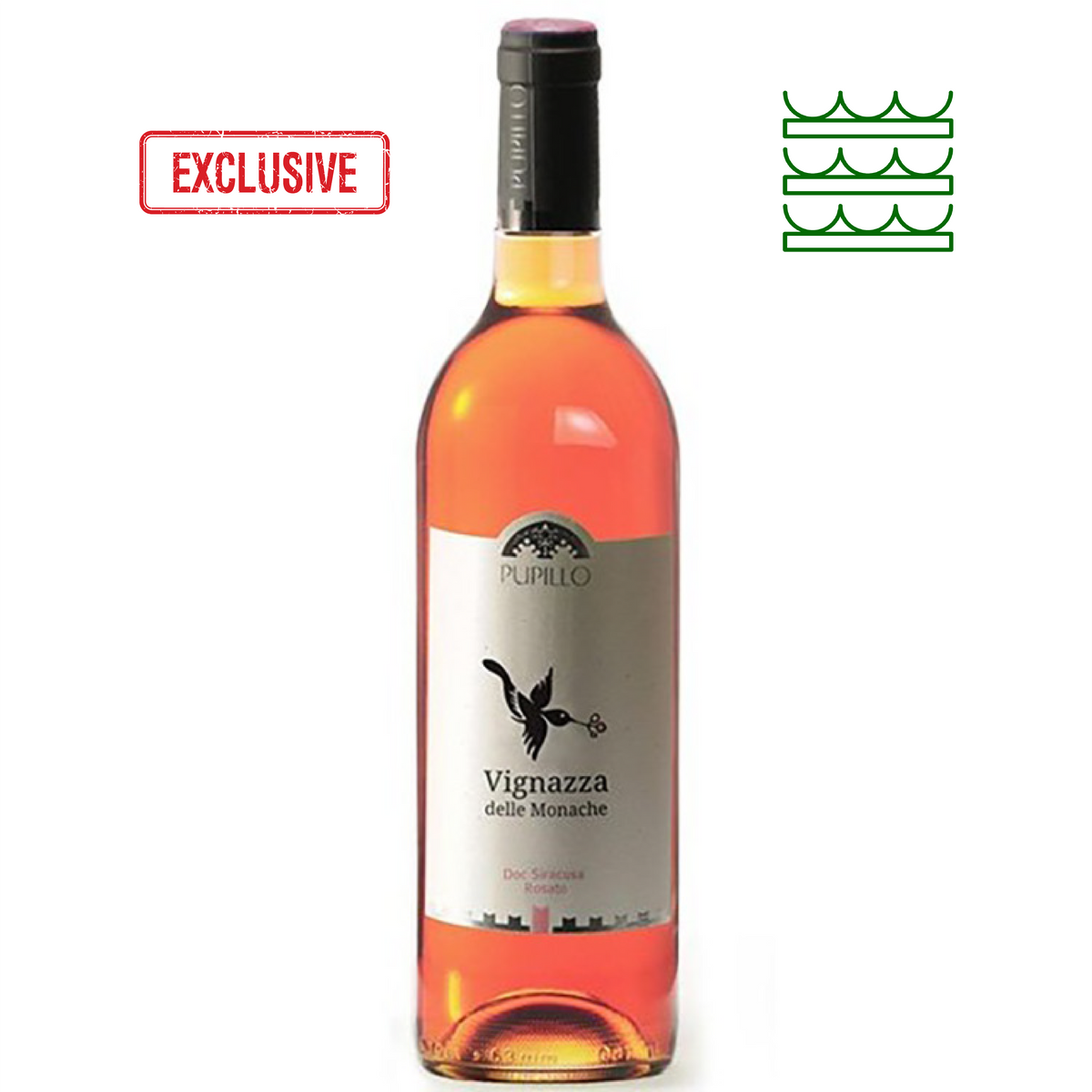 Pupillo Vignazza delle Monache Sicilia Rosato Nero d'Avola 2020