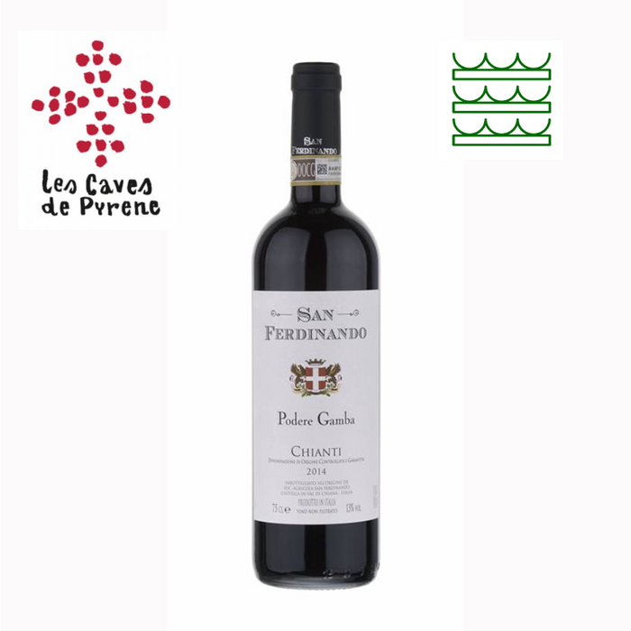 San Ferdinando Chianti Podere Gamba DOCG 2019 750ml X 6 Orignal Box