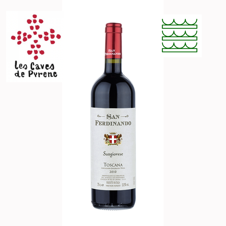 San Ferdinando NWW Sangiovese Toscana IGT 2018 750ml X 6 Orignal Box