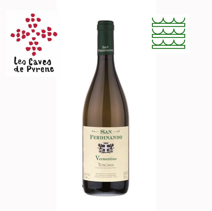 San Ferdinando Vermentino Toscana IGT 2019 750ml X 6 Orignal Box