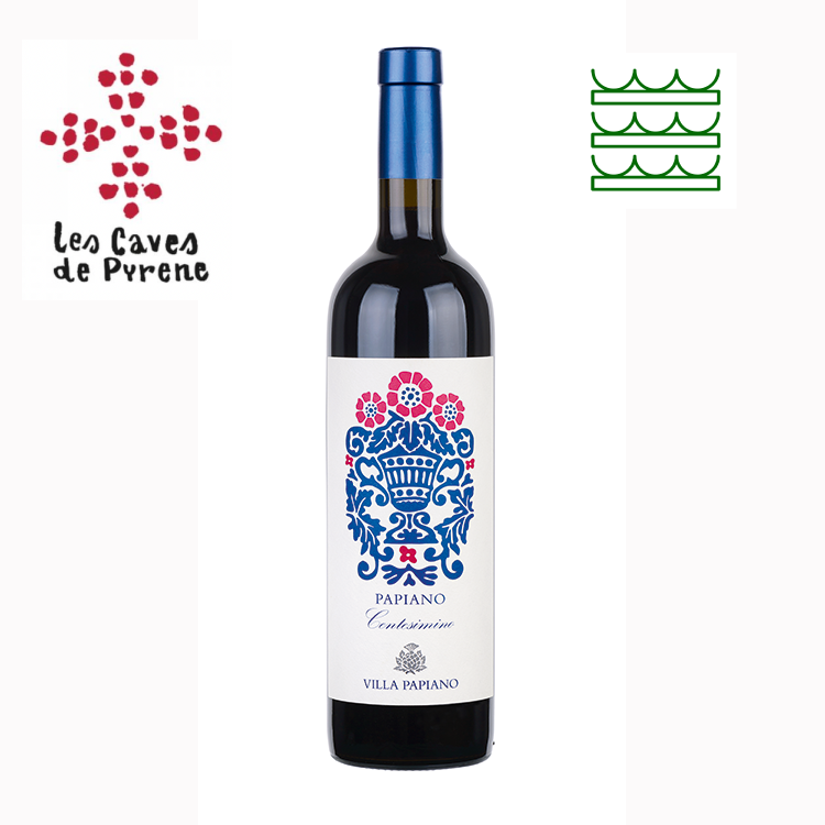 Villa Papiano Papiano Forlì Centesimino IGT 2017 750ml X 6 Orignal Box